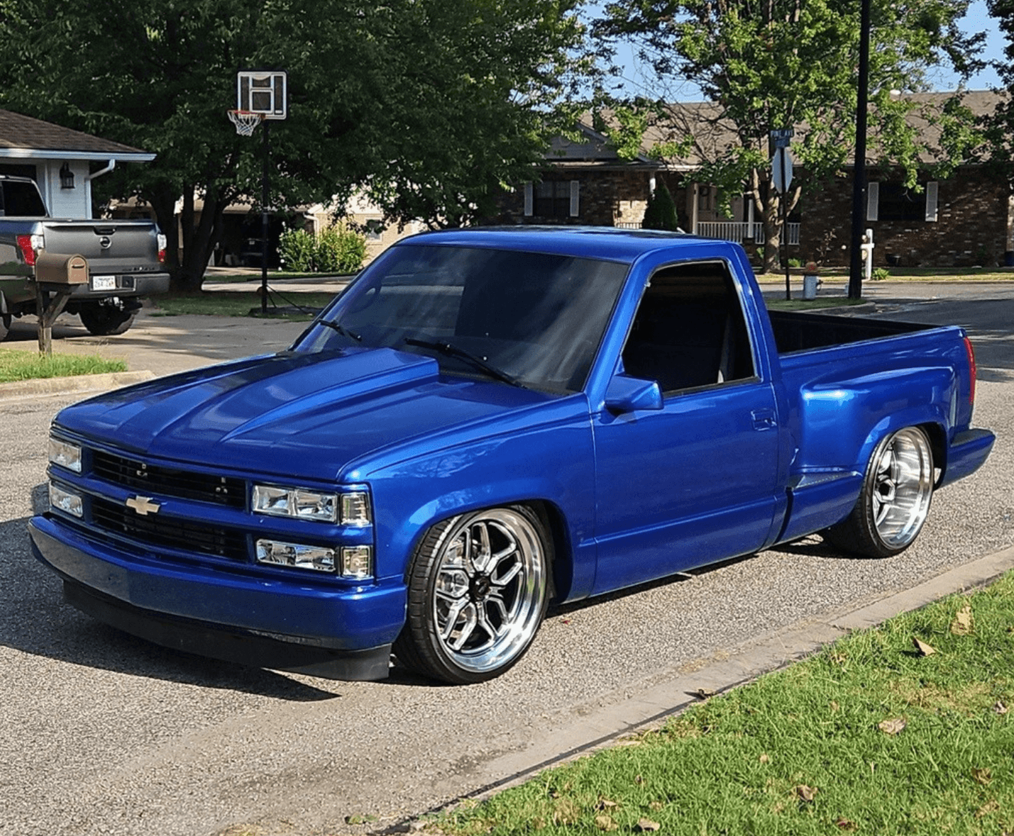 Tamco Paint Chrysler Blue Streak on 1998 Chevrolet C1500