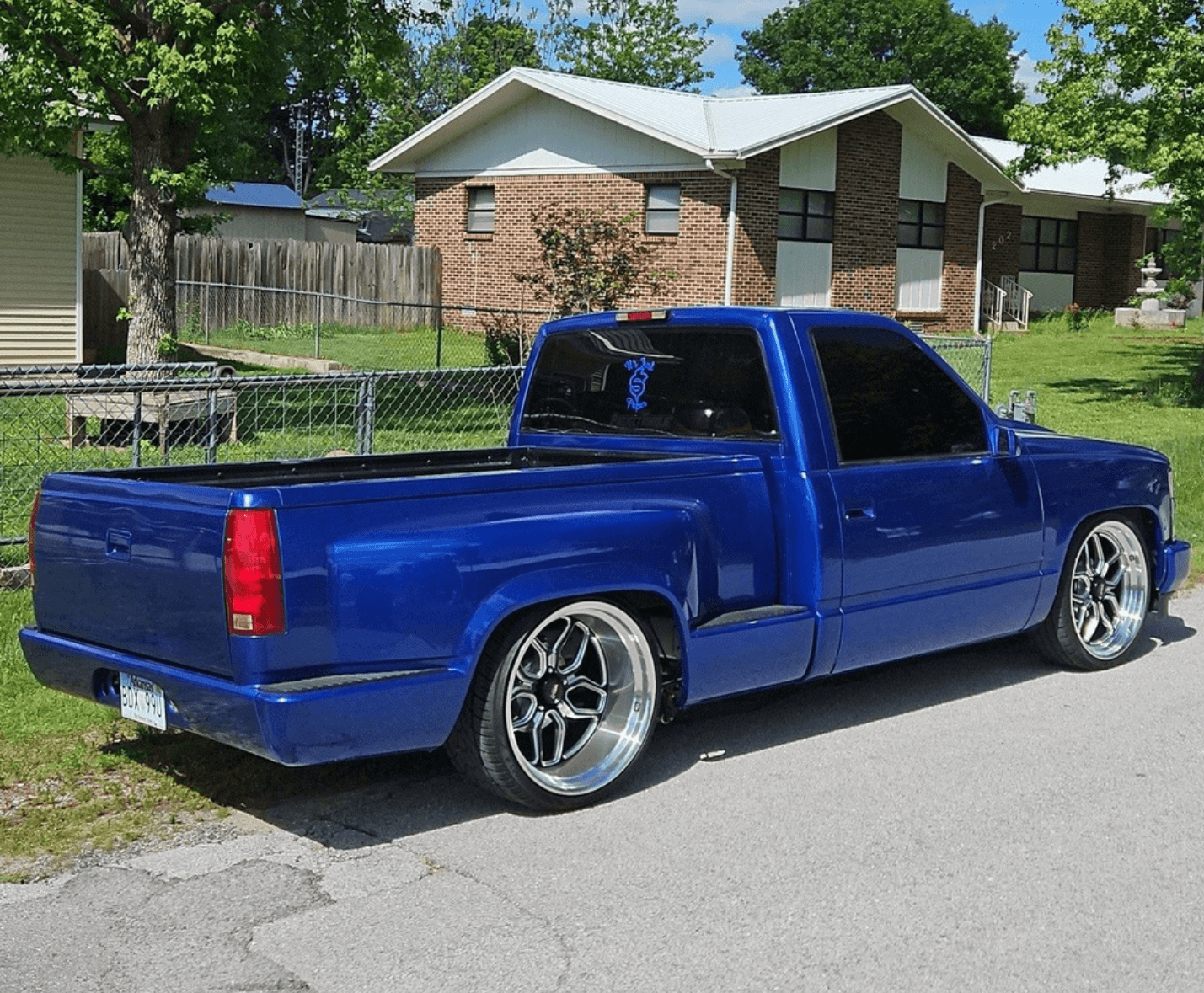 Tamco Paint Chrysler Blue Streak on 1998 Chevrolet C1500