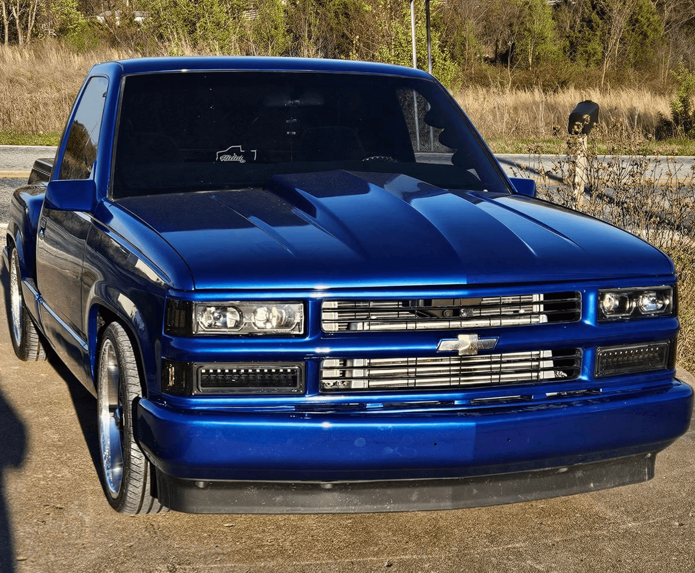 Tamco Paint Chrysler Blue Streak on 1998 Chevrolet C1500