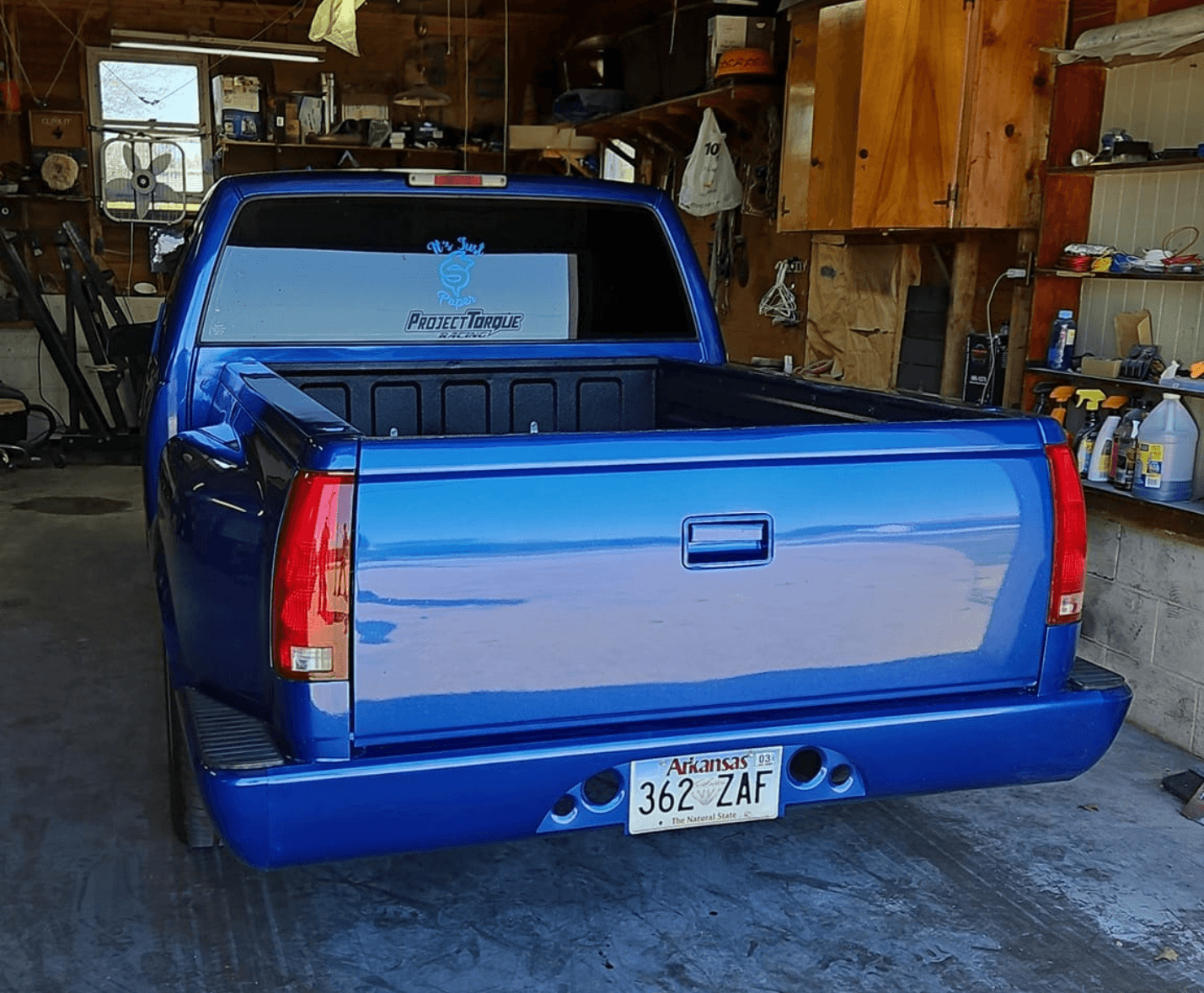 Tamco Paint Chrysler Blue Streak on 1998 Chevrolet C1500
