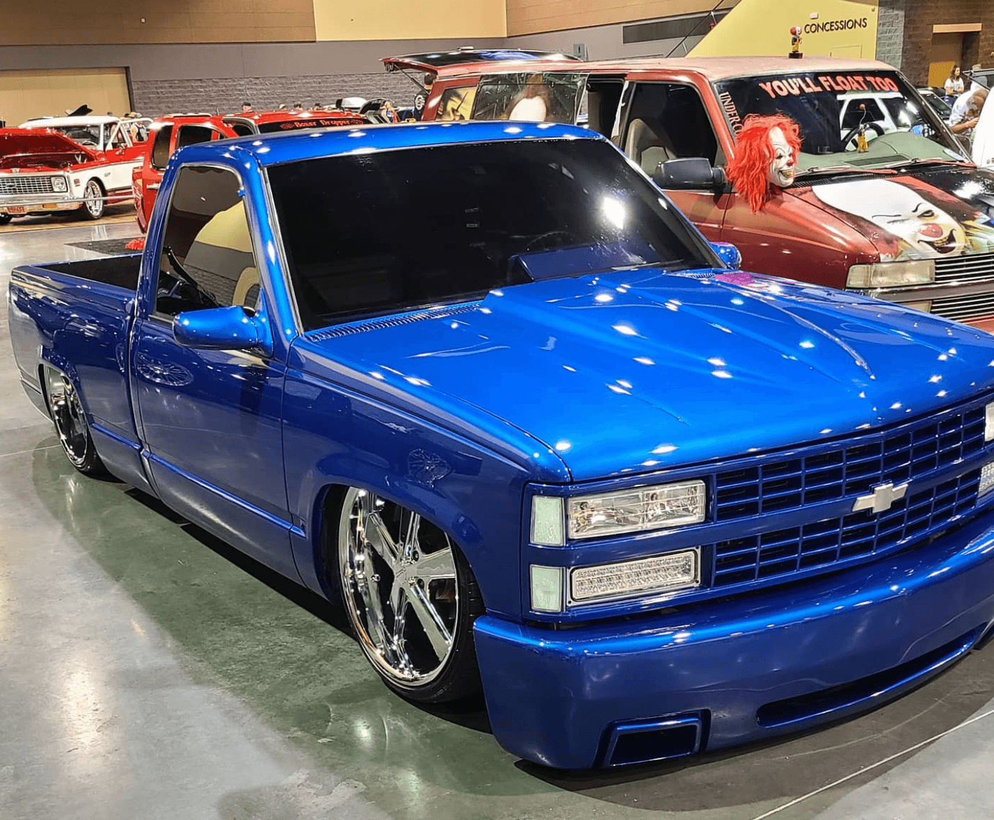Tamco Paint Chrysler Blue Streak on 1998 Chevrolet C1500