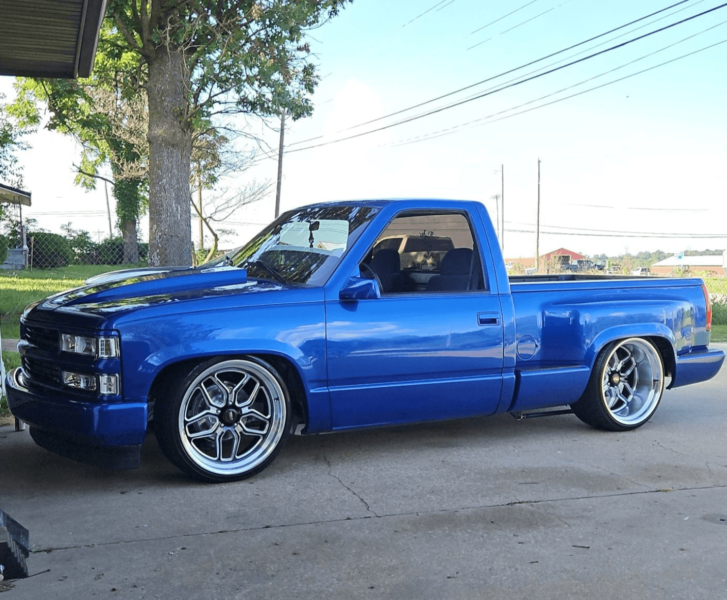 Tamco Paint Chrysler Blue Streak on 1998 Chevrolet C1500