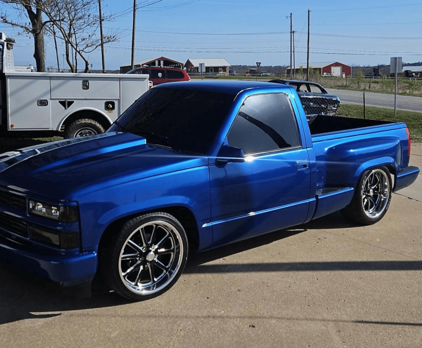 Tamco Paint Chrysler Blue Streak on 1998 Chevrolet C1500