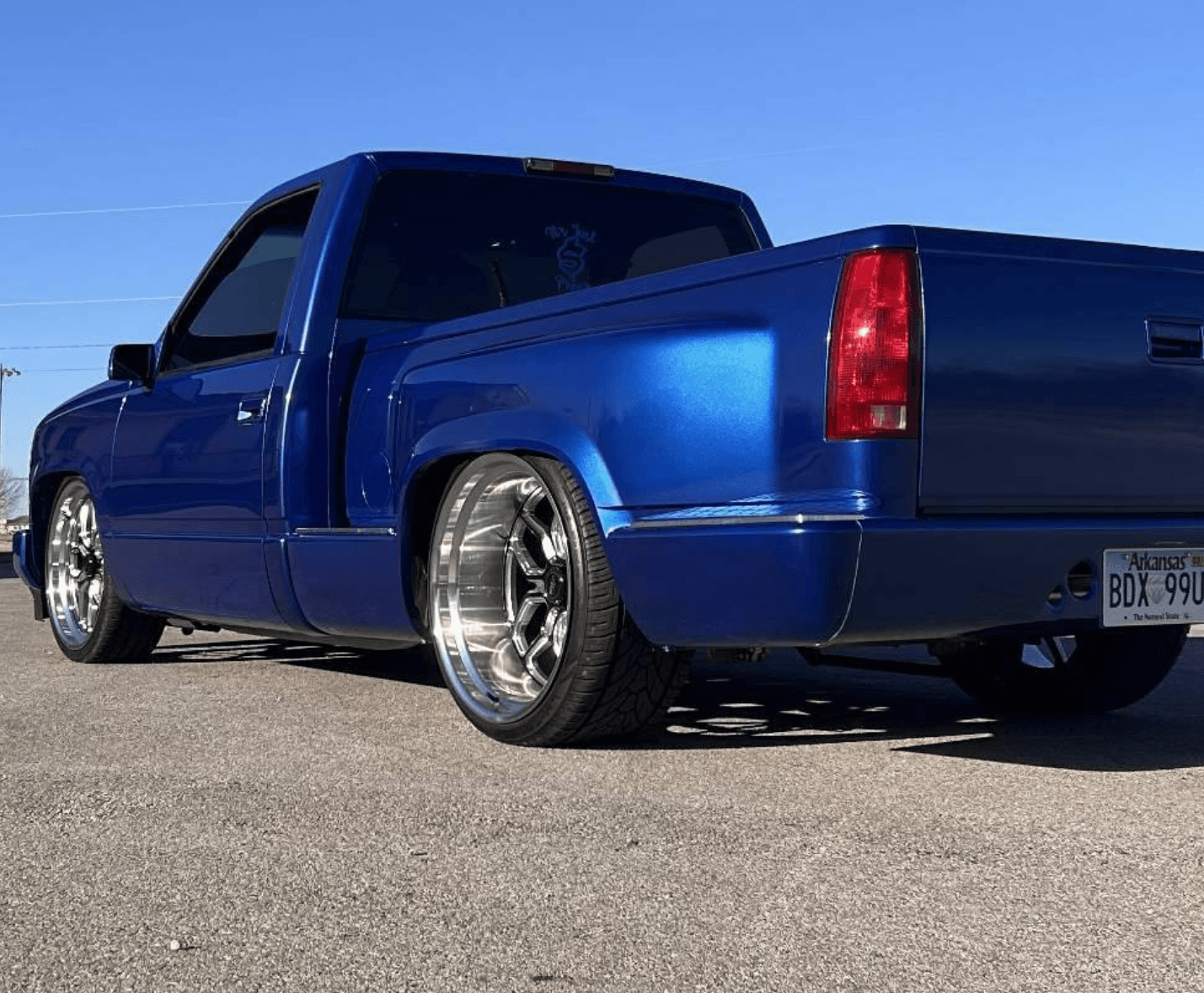 Tamco Paint Chrysler Blue Streak on 1998 Chevrolet C1500