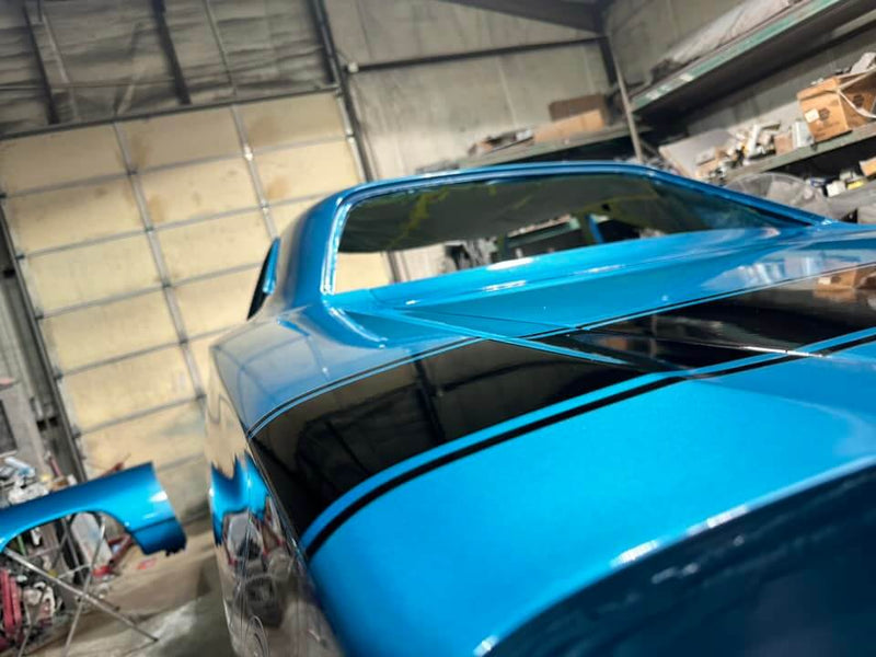 Chrysler Bright Blue Metallic Car