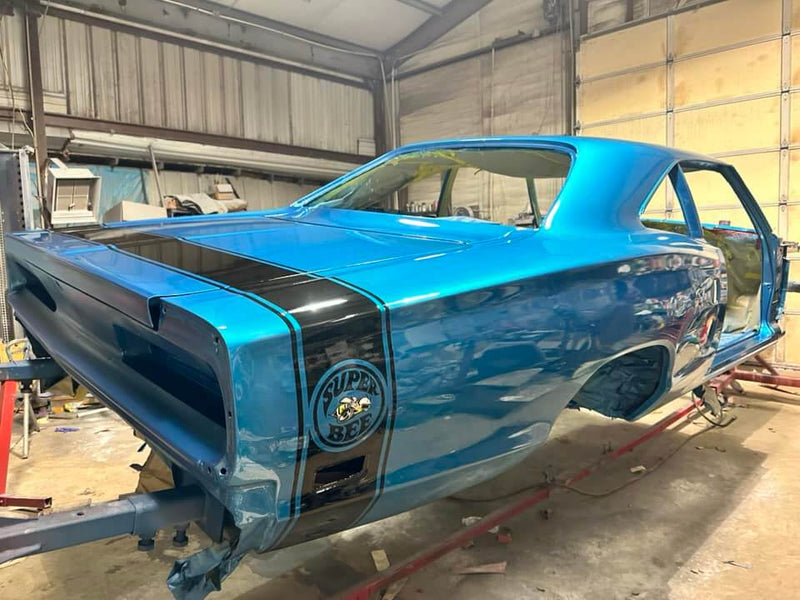 Chrysler Bright Blue Metallic Car