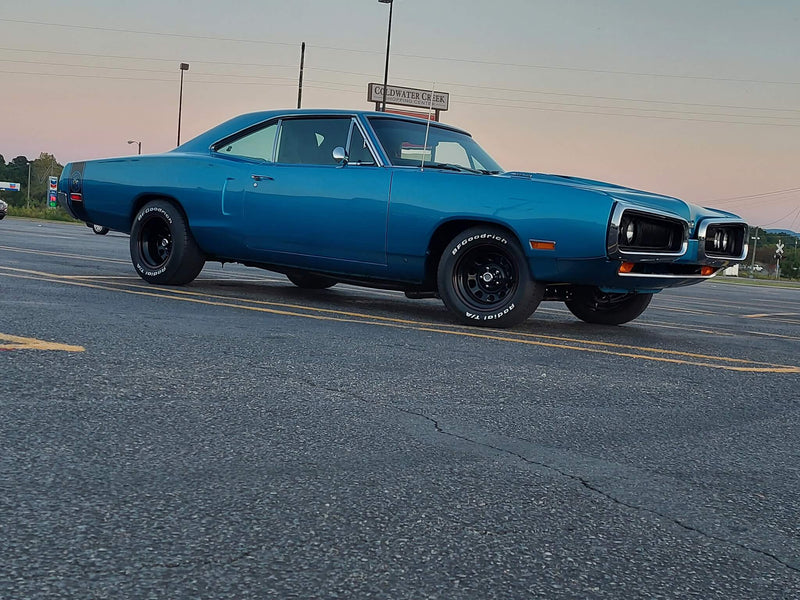Chrysler Bright Blue Metallic Car