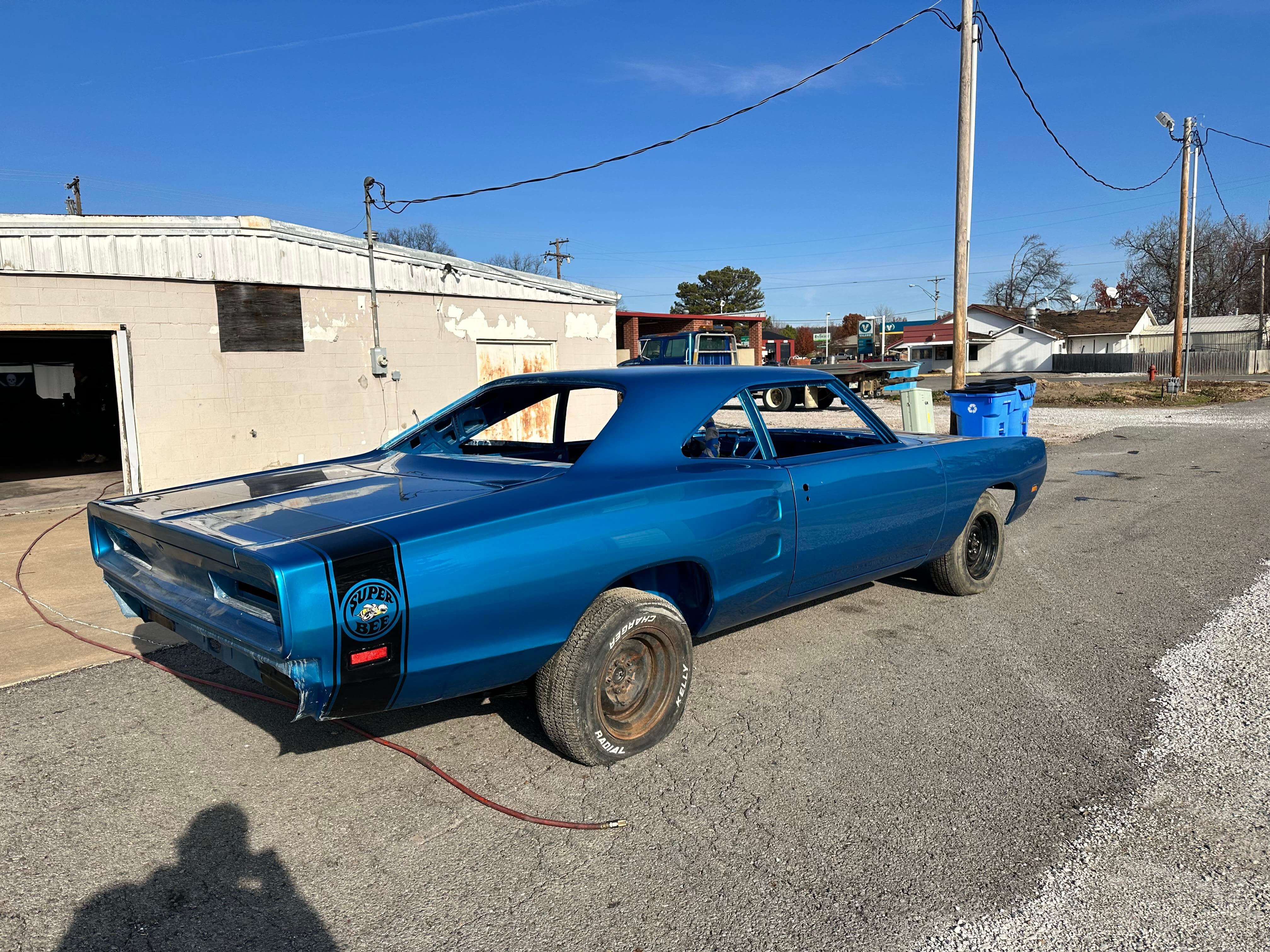 Chrysler Bright Blue Metallic Car