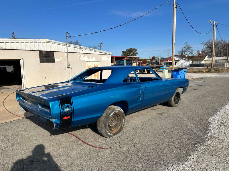 Chrysler Bright Blue Metallic Car