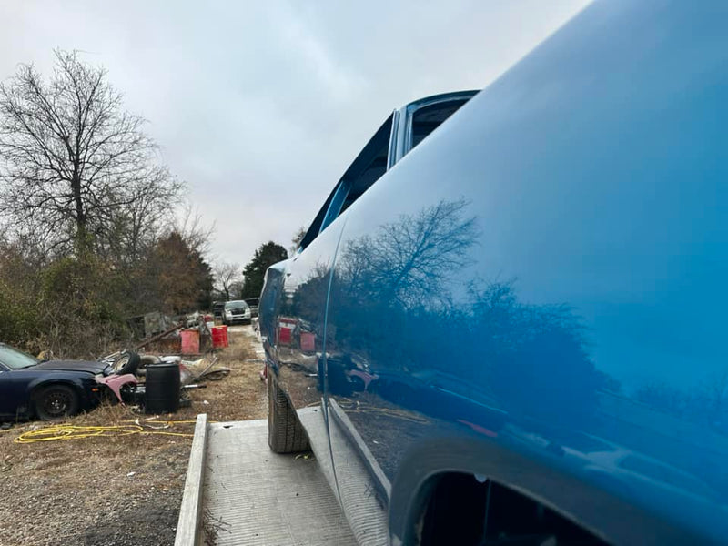 Chrysler Bright Blue Metallic Car