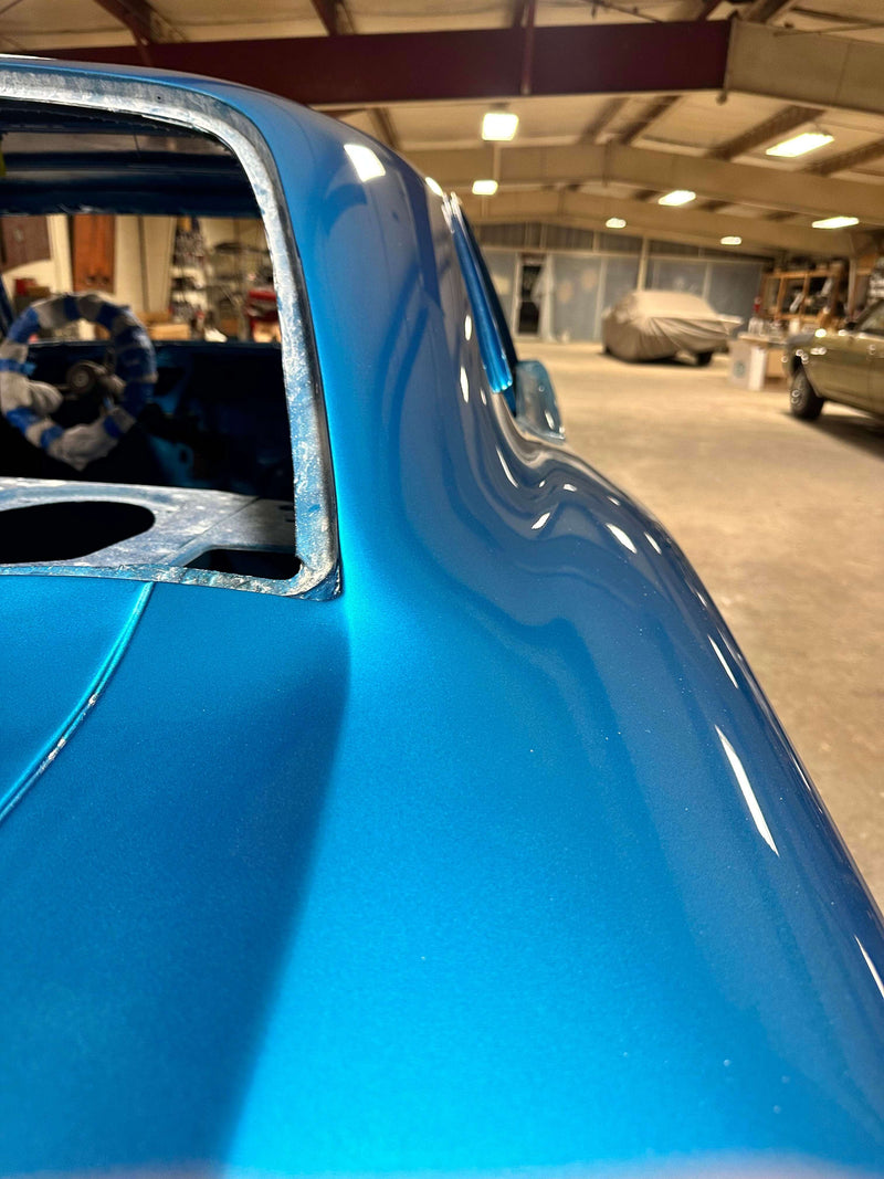 Chrysler Bright Blue Metallic Car