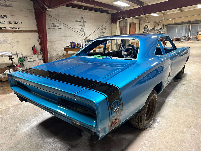Chrysler Bright Blue Metallic Car