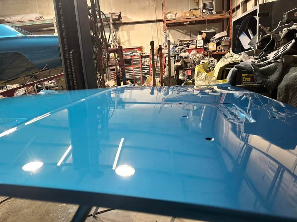 Tamco Paint Chrysler Bright Blue Metallic on 1970 Dodge Coronet Super Bee