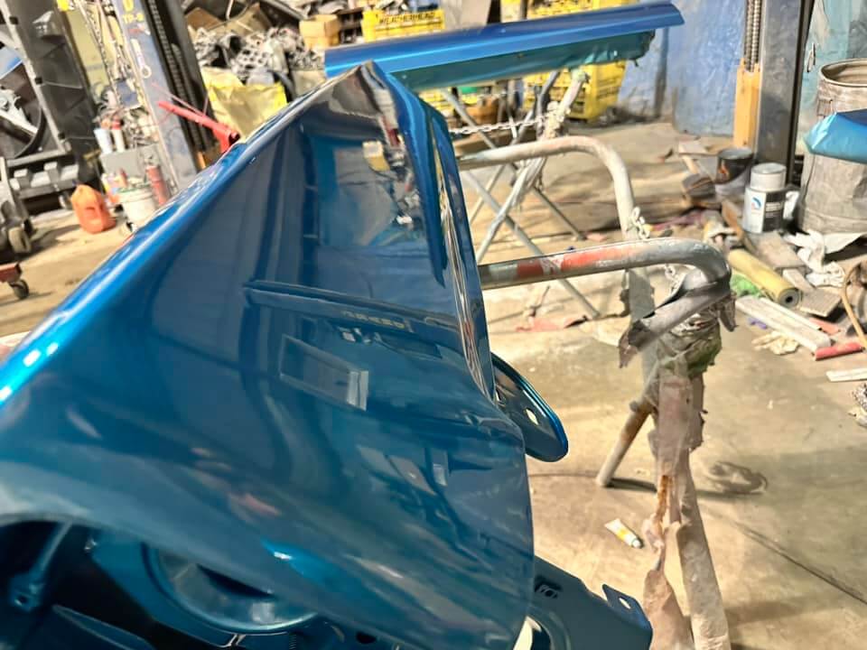 Tamco Paint Chrysler Bright Blue Metallic on 1970 Dodge Coronet Super Bee