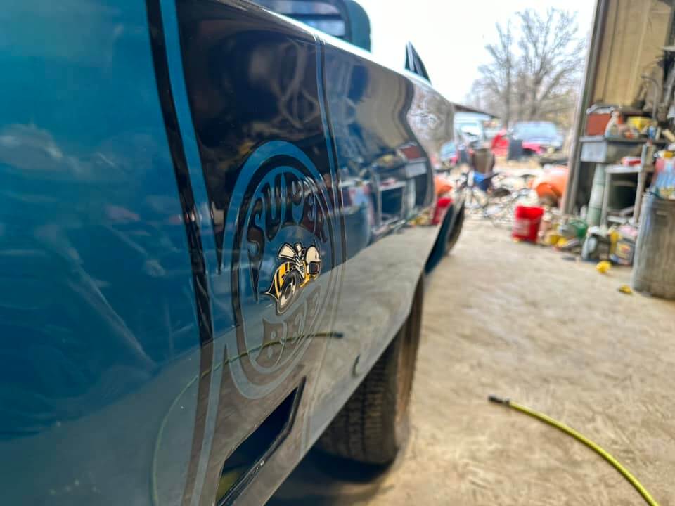 Tamco Paint Chrysler Bright Blue Metallic on 1970 Dodge Coronet Super Bee