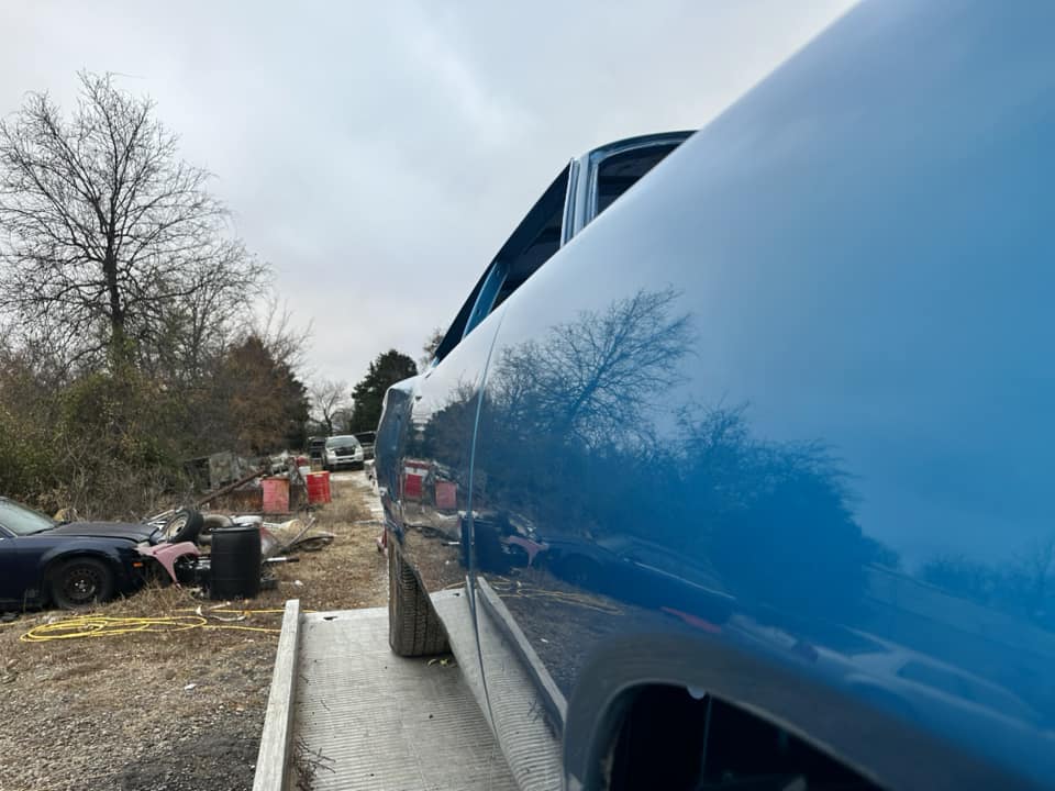 Tamco Paint Chrysler Bright Blue Metallic on 1970 Dodge Coronet Super Bee