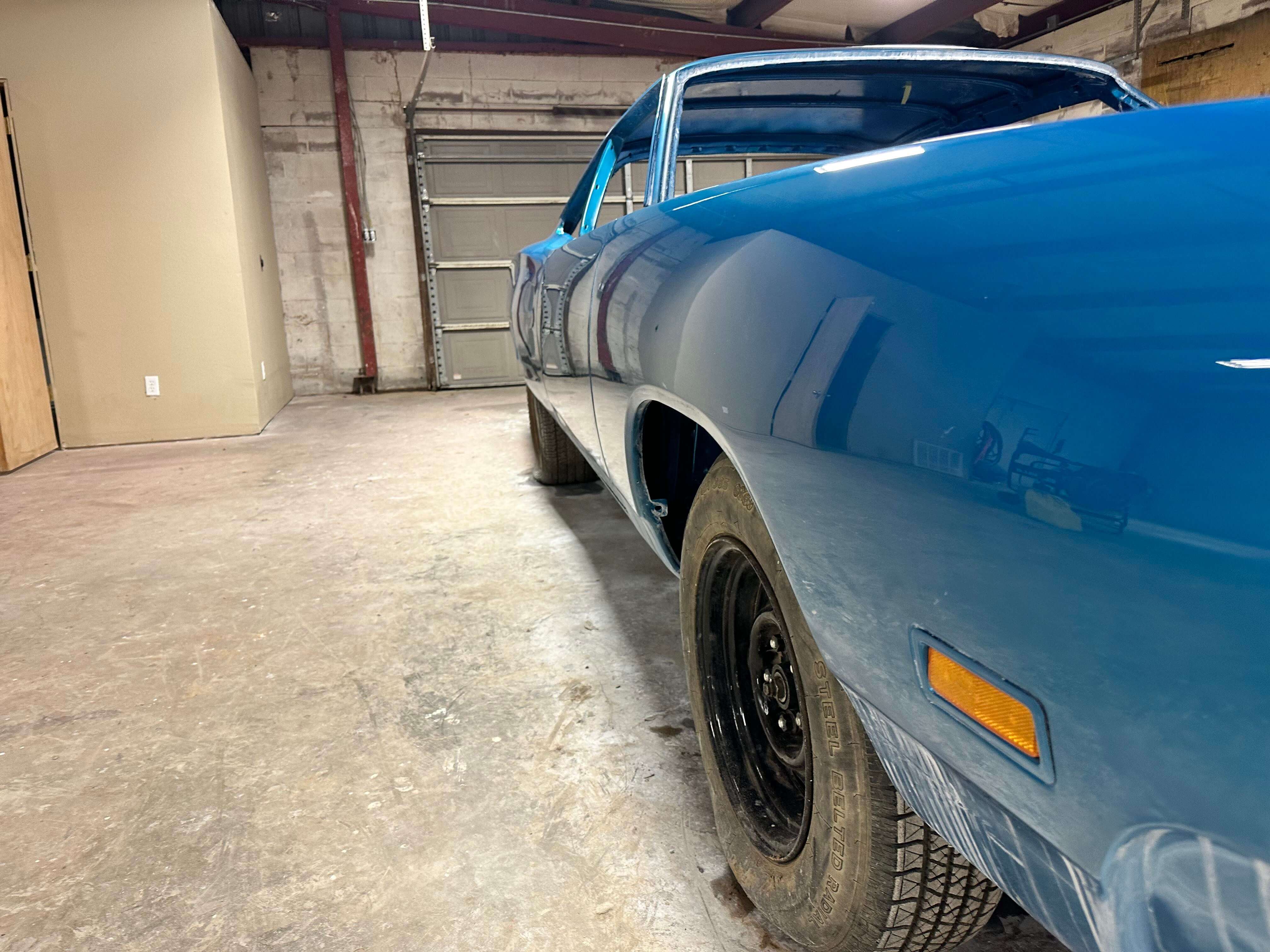 Tamco Paint Chrysler Bright Blue Metallic on 1970 Dodge Coronet Super Bee