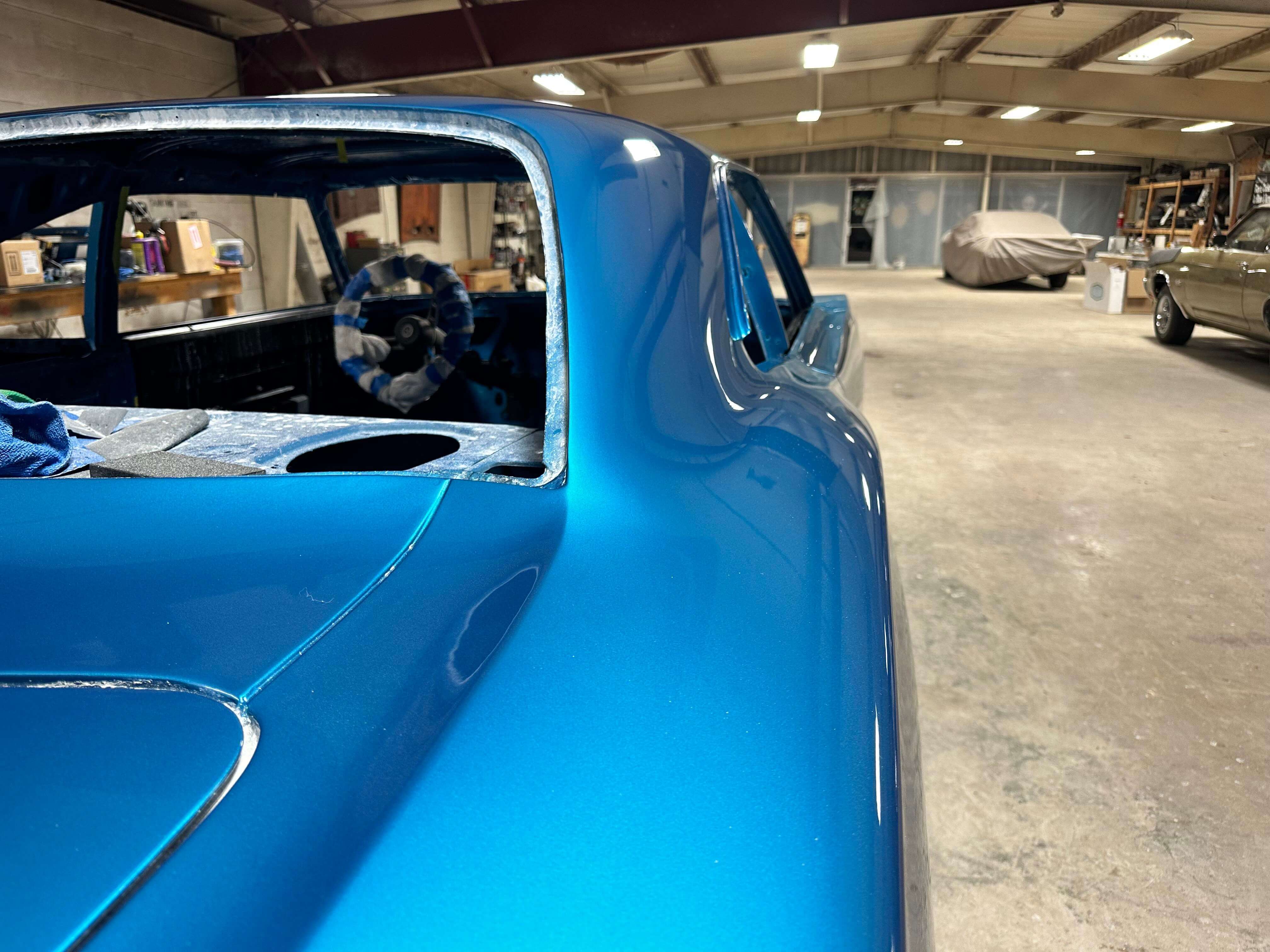 Tamco Paint Chrysler Bright Blue Metallic on 1970 Dodge Coronet Super Bee