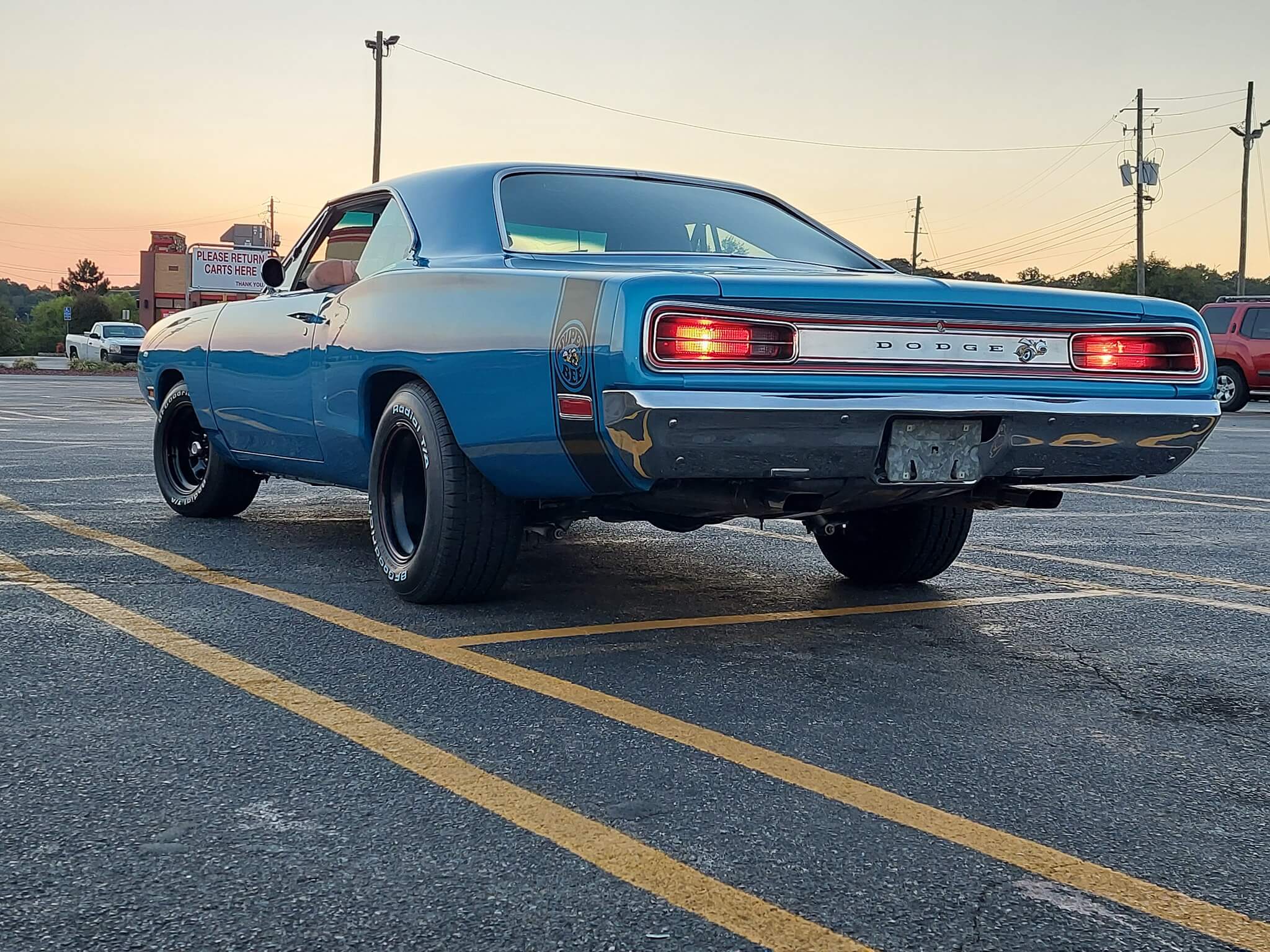 Tamco Paint Chrysler Bright Blue Metallic on 1970 Dodge Coronet Super Bee