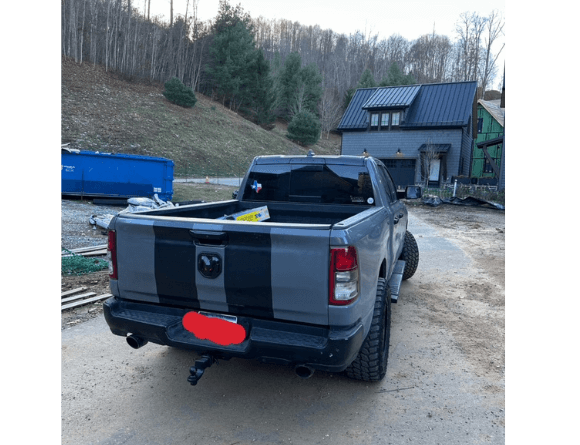 Tamco Paint Chrysler Destroyer Gray on Ram 1500