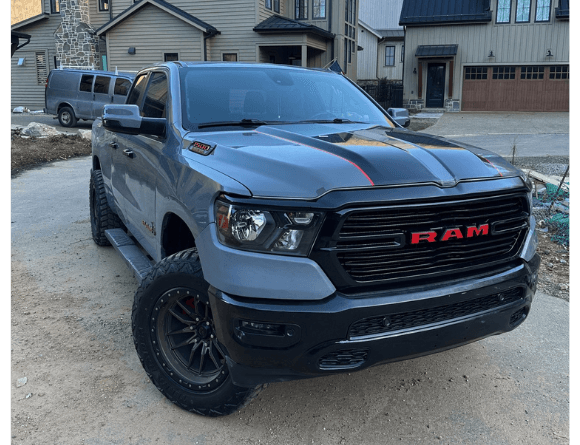 Tamco Paint Chrysler Destroyer Gray on Ram 1500