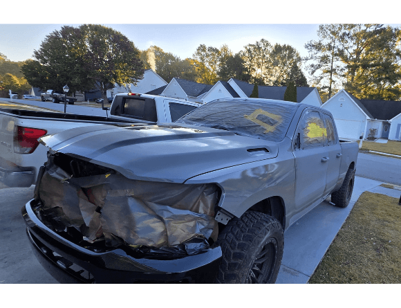 Tamco Paint Chrysler Destroyer Gray on Ram 1500