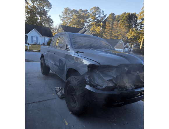 Tamco Paint Chrysler Destroyer Gray on Ram 1500