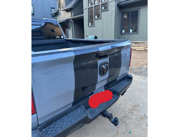 Tamco Paint Chrysler Destroyer Gray on Ram 1500