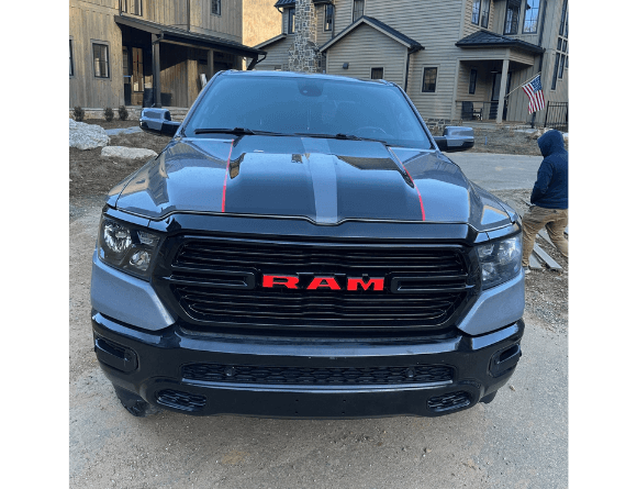 Tamco Paint Chrysler Destroyer Gray on Ram 1500