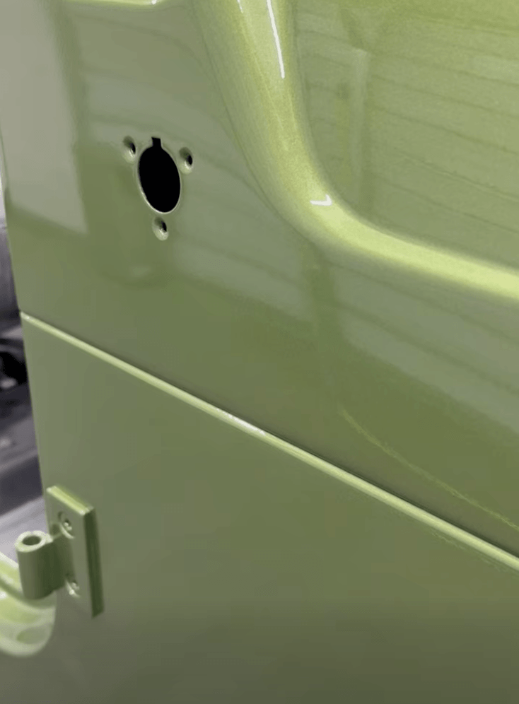 Tamco Paint Chrysler F8 Green Metallic on Jeep Wrangler