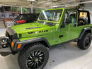 Tamco Paint Chrysler Green with Envy in Jeep Wrangler