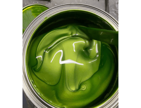Tamco Paint Chrysler Green with Envy in Jeep Wrangler