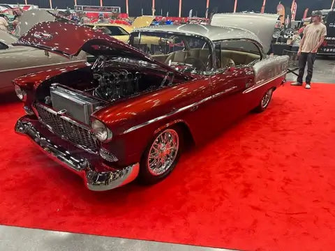 Tamco Paint Chrysler High Octane Red Pearl in 1955 Chevrolet Bel Air