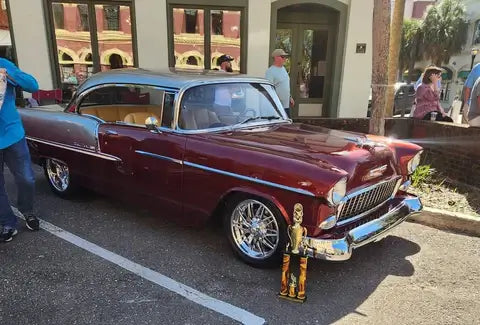 Tamco Paint Chrysler High Octane Red Pearl in 1955 Chevrolet Bel Air