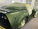Tamco Paint Chrysler Ivy Green Metallic | F8 / 7557 | 1968-1971 | OEM Basecoat on Chevbrolet Corvette C6