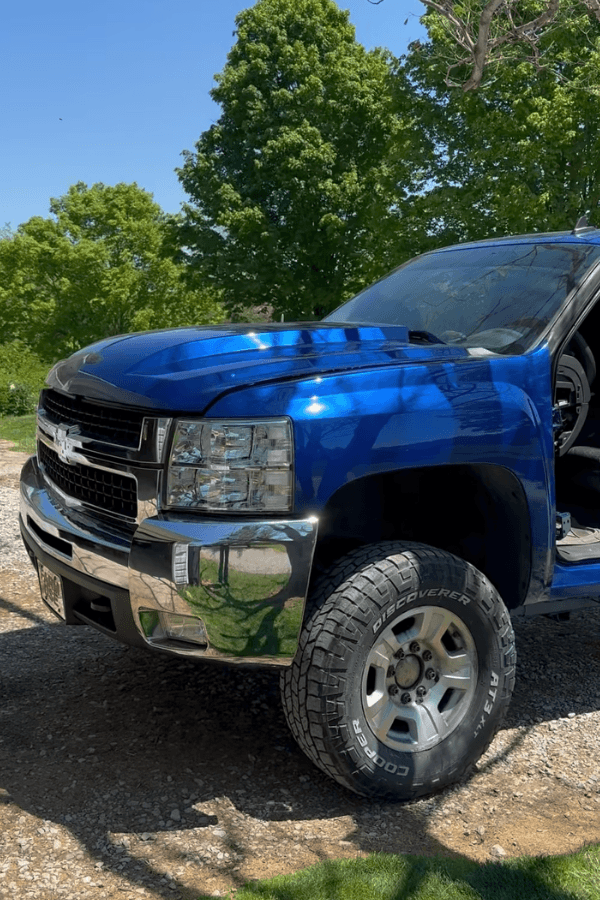 Tamco Paint Chrysler Ocean Blue Metallic on GMT900
