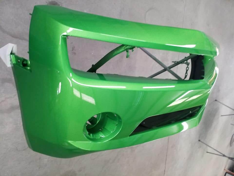 Tamco Paint Chrysler Synergy Green Metallic on Chevrolet Crossfire