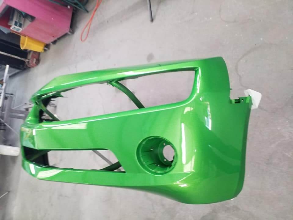 Tamco Paint Chrysler Synergy Green Metallic on Chevrolet Crossfire