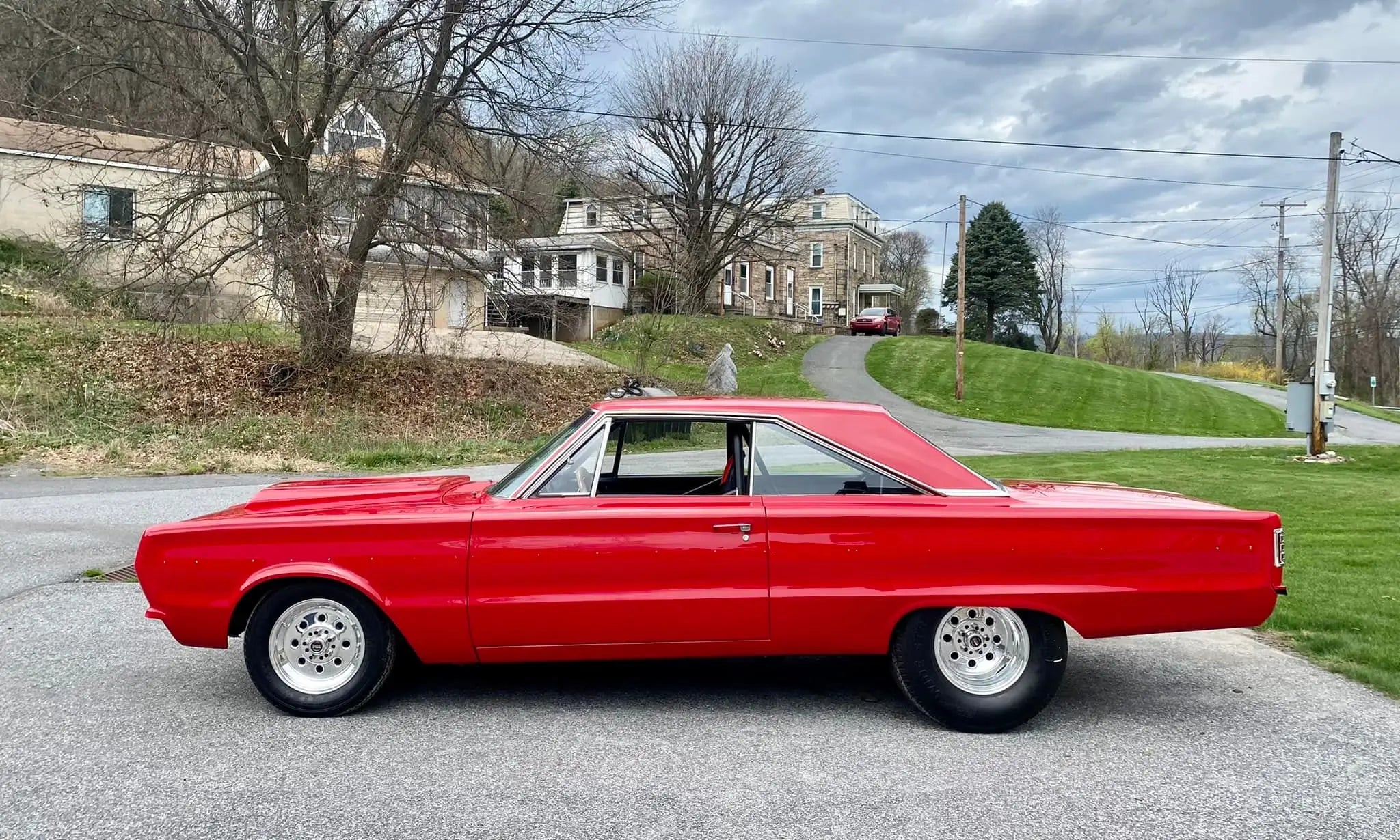 Tamco Paint Chrysler Viper Red on 1966 Plymouth Belvedere