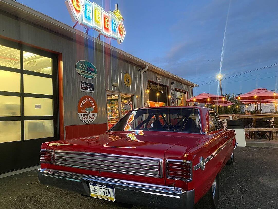Tamco Paint Chrysler Viper Red on 1966 Plymouth Belvedere