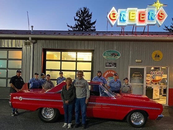 Tamco Paint Chrysler Viper Red on 1966 Plymouth Belvedere