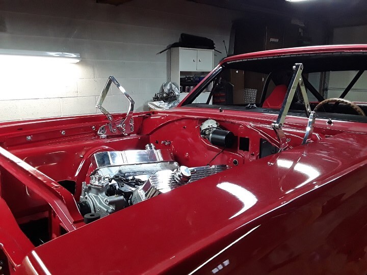 Tamco Paint Chrysler Viper Red on 1966 Plymouth Belvedere