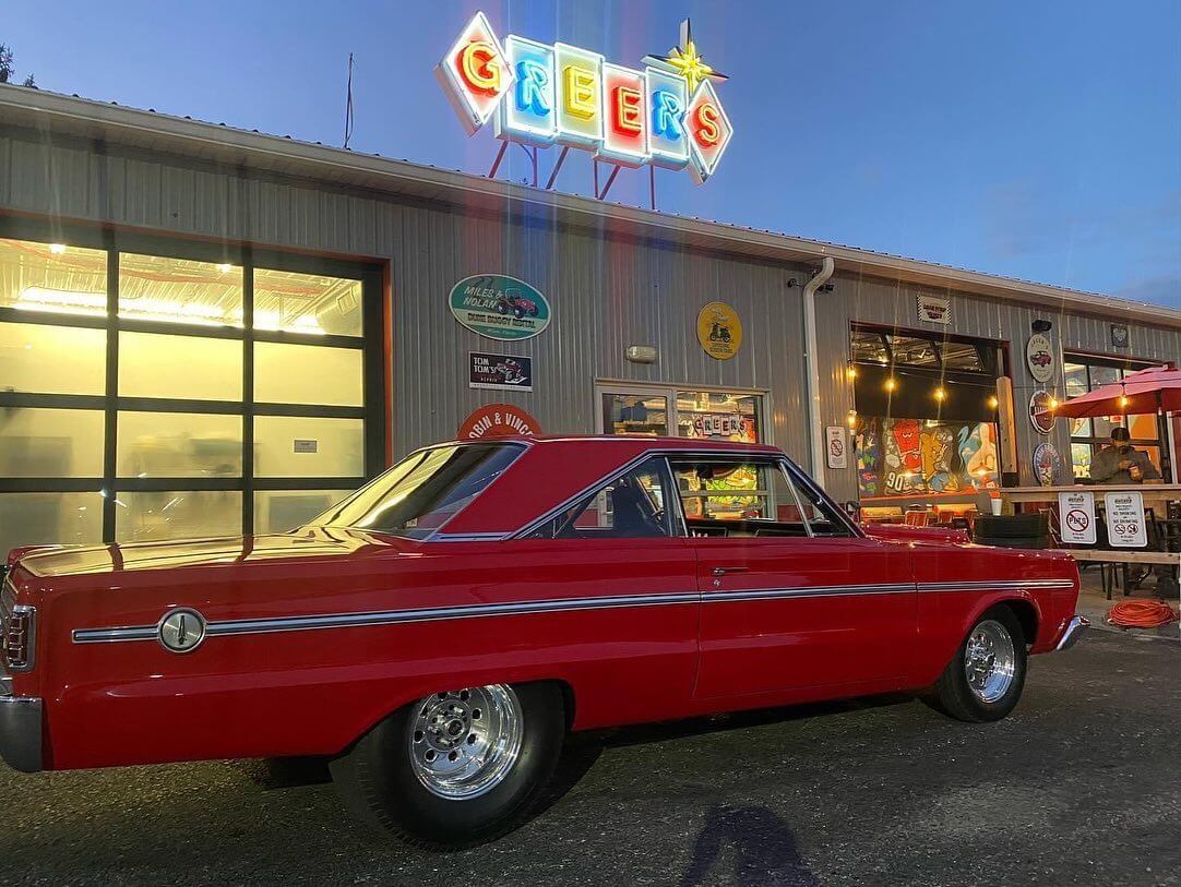 Tamco Paint Chrysler Viper Red on 1966 Plymouth Belvedere