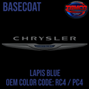 Chrysler Lapis Blue OEM Basecoat