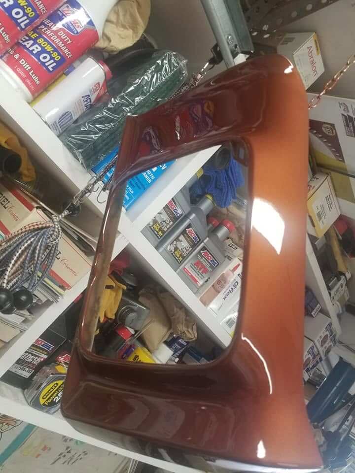 Tamco Paint GM Classic Copper on Headlight Bezel