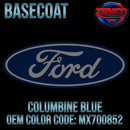 Columbine Blue OEM Basecoat
