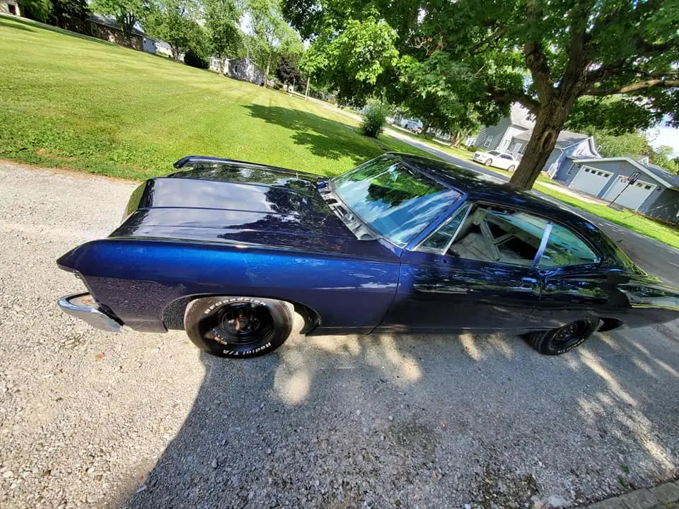 Tamco Paint Cosmic Blue Pearl on 1967 Chevrolet Impala