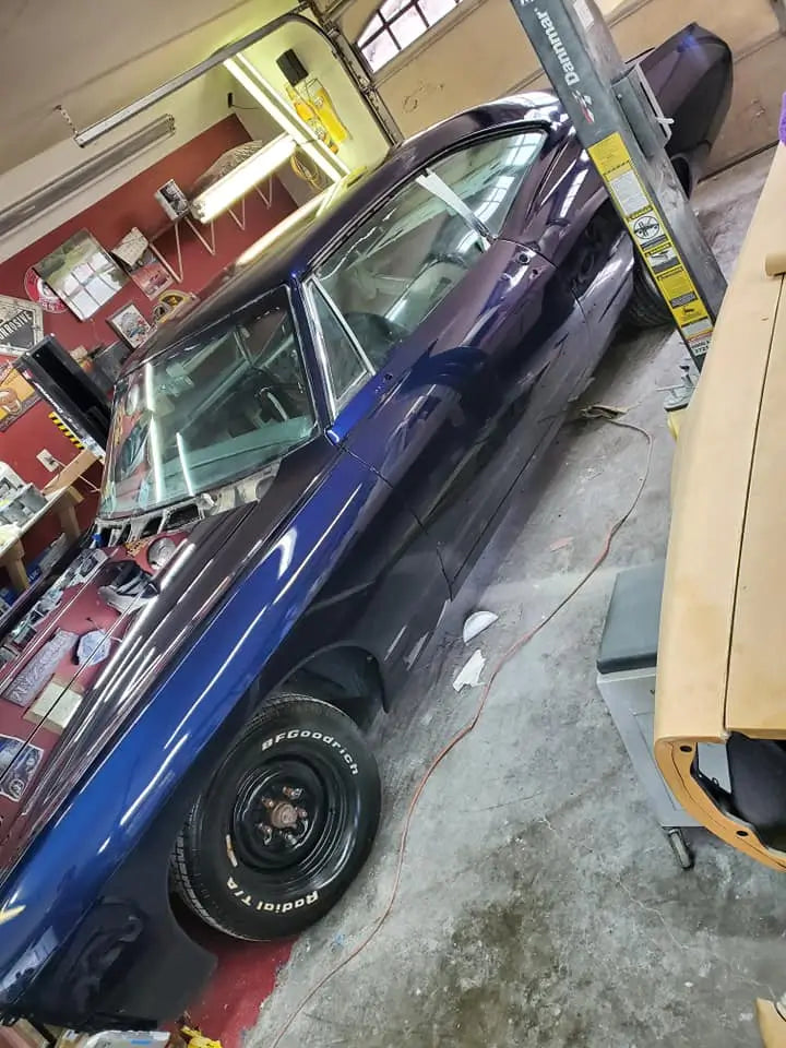 Tamco Paint Cosmic Blue Pearl on 1967 Chevrolet Impala
