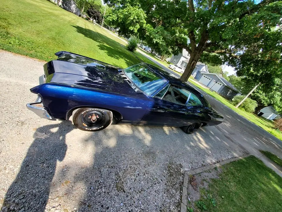 Tamco Paint Cosmic Blue Pearl on 1967 Chevrolet Impala