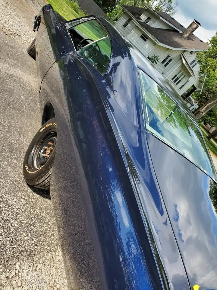 Tamco Paint Cosmic Blue Pearl on 1967 Chevrolet Impala